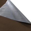 Ver imagem 5 de Cortina Corta Luz 4,00m X 1,80m 100% Blackout PVC Marrom Para Sala Ou Quarto Para Varão Simples