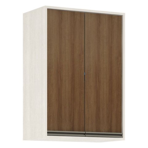 Armário Aéreo de Cozinha 60 Cm 2 Portas de Abrir 2 Prateleiras Linea Luciane Móveis