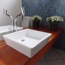 Ver imagem 1 de Cuba de Apoio para Banheiro Jacuzzi Bergamo 38cmx38cmx14,8cm