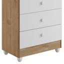 Ver imagem 2 de Cômoda 4 Gavetas Soft Life Tigus Baby