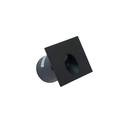 Ver imagem 1 de Kit 14 Balizador Parede Escada 3w Quente Quadrado - Preto - Preto