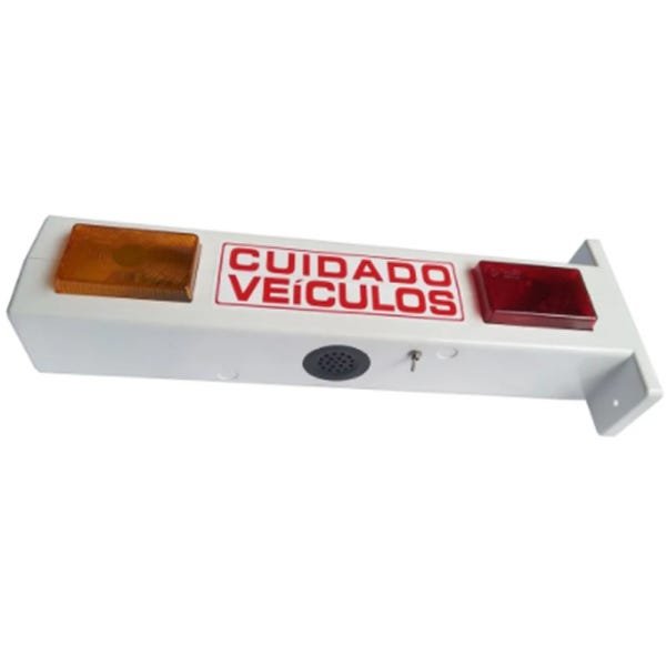 Sinalizador para Garagem Sonoro de LED Bivolt SV-003A Kitec - 2