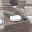 Ver imagem 1 de Cuba de Apoio para Banheiro Jacuzzi Romana 38cmx50,5cmx15cm