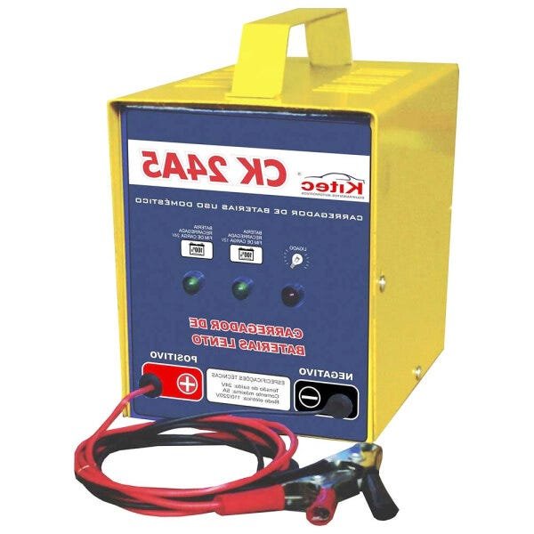 Carregador de Bateria Automático Portátil 12V CK24A5A Kitec ...
