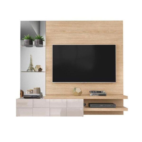 Painel Home Suspenso Turim para Tv 55 polegadas 100 MDF Dj Móveis ...