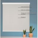 Ver imagem 3 de Persiana Rolo Tela Solar 3% Bando 1,60 X 2,50 Bege, Branco, Cinza, Preto
