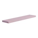 Ver imagem 2 de Prateleira 50 x 10cm Rosa Claro Suporte Invisível