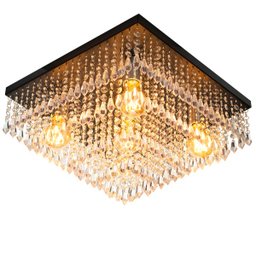 Kit 1 Lustre Cristal Acr. Dream + 2 Lustres Spark Preto - 4