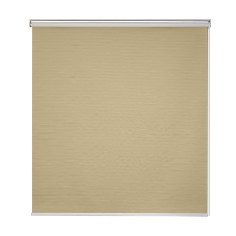 Persiana Rolo Blackout Textil Standard 2,20 X 1,60 Bege