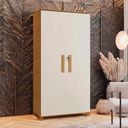 Ver imagem 1 de Armário Multiuso de 2 Portas Cinamomo Off White