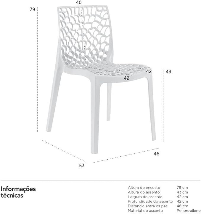 Cadeira Gruvyer 1148 Império Móveiis:preto - 4