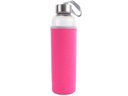 Ver imagem 5 de Garrafa Infusora Vidro Portátil Suco Detox Chá Capacidade 550ml Capa Protetora Térmica Com Alça: Ros