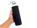 Ver imagem 3 de Garrafa Infusora Vidro Portátil Suco Detox Chá Capacidade 550ml Capa Protetora Térmica Com Alça: Pre