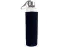 Ver imagem 4 de Garrafa Infusora Vidro Portátil Suco Detox Chá Capacidade 550ml Capa Protetora Térmica Com Alça: Pre