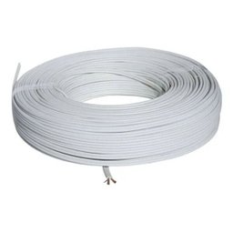 Fio Cordão Cabo Paralelo 750V 80 Metros 2x2,5mm Branco Conducell - 4
