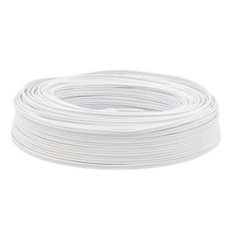 Fio Cordão Cabo Paralelo 750V 80 Metros 2x2,5mm Branco Conducell - 1