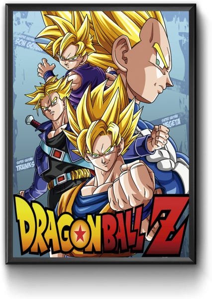 Quadros Decorativos Dragon Ball Z 21x31cm