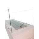 Ver imagem 2 de LAREIRA ECOLÓGICA OL 800 / 80 CM MEZZO BIANCO