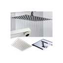 Ver imagem 4 de Ducha Chuveiro 20x20 Slim Inox com Braço 30 Cm Solar Gás