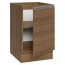 Ver imagem 6 de Balcão de Cozinha 50cm 1 Porta (sem Tampo) R Glamy Madesa Rustic