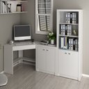 Ver imagem 3 de Conjunto para Escritório 3 Peças Branco Tecnomobili