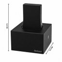Ver imagem 4 de Acabamento Axiom Slim 26352 Meber - Preto