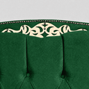 Ver imagem 4 de Cabeceira Greta 160cm Estofada Veludo p/ Cama Box Casal Queen Quarto