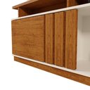 Ver imagem 5 de Estante Home para TV Goiás 1 Porta MDF e MDP 150cm Off White-Canela