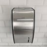 Porta Papel Higiênico Decorline Dispenser para Papel Interfolhado Banheiro Aço Inox e Preto - 4