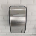 Ver imagem 4 de Porta Papel Higiênico Decorline Dispenser para Papel Interfolhado Banheiro Aço Inox e Preto