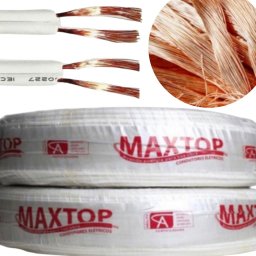 fio cabo paralelo 1,5mm 50 metros MAXTOP - 1