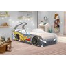 Cama Auto Car Solteiro Premium Chumbo - 4