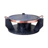 Churrasqueira Gourmet Fondue de Pedra Sabão Grande 27 Cm - 2