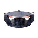 Ver imagem 2 de Churrasqueira Gourmet Fondue de Pedra Sabão Grande 27 Cm