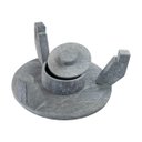 Ver imagem 4 de Churrasqueira Gourmet Fondue de Pedra Sabão Grande 27 Cm