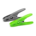 Ver imagem 3 de Kit Cesta Cinza e 24 Prendedores de Plástico Clink Cesta 24 Prendedores Verde-escuro