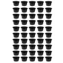 Ver imagem 1 de 100 Pés Sapata para Móveis Plástico Preto 2cm - Sofá, Puffs, Poltranas e Outros