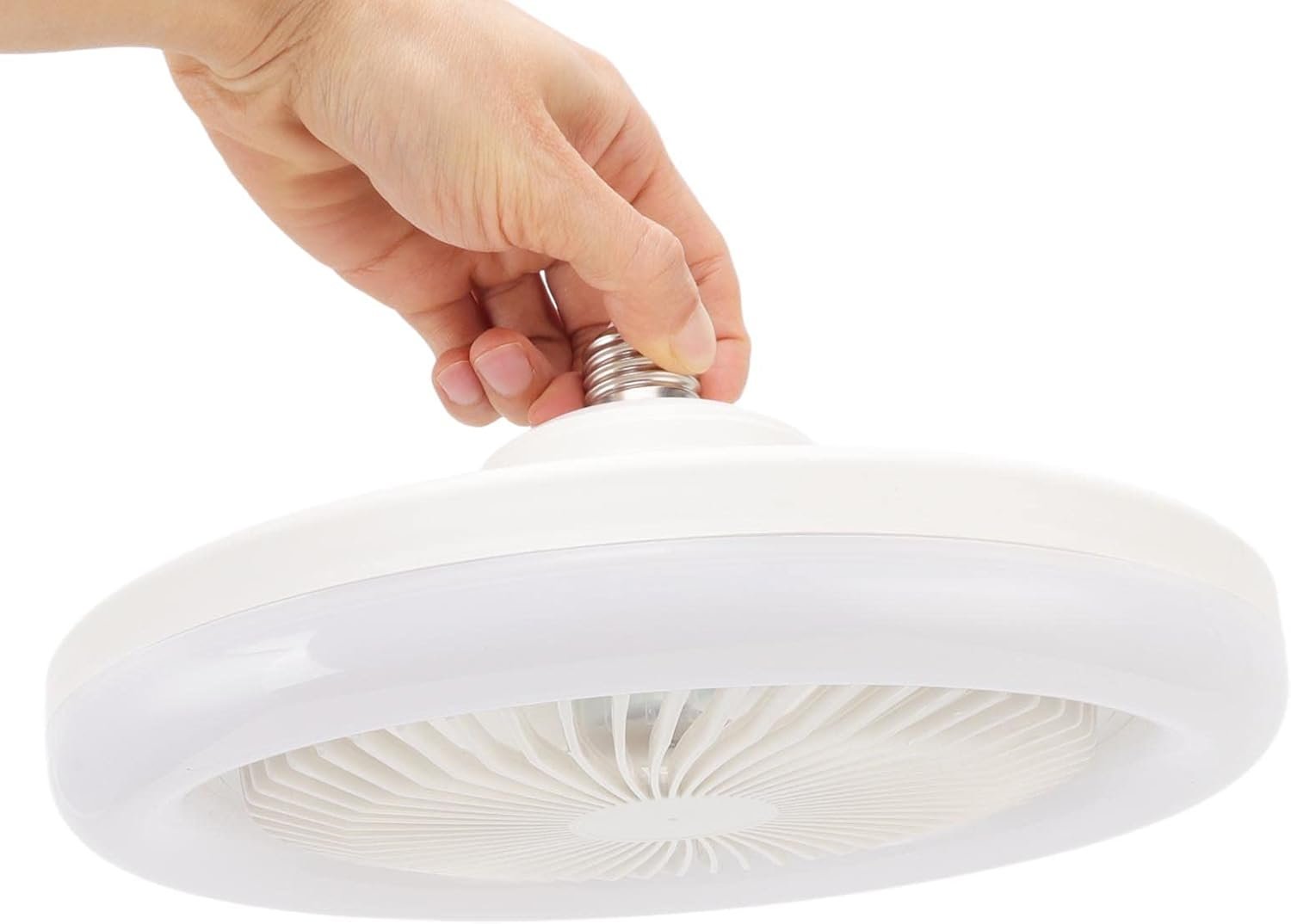 Ventilador de Teto com Lâmpada Encaixe E27 Led 30w Silencioso e Inteligente com Controle Remoto:vent - 7