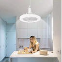 Ver imagem 3 de Ventilador Teto Led Rgb Silencioso Controle Remoto (branco)