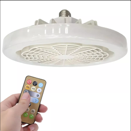 Ventilador Teto Led Rgb Silencioso Controle Remoto (branco) - 13