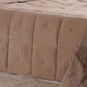 Ver imagem 4 de Edredom Casal Toque de Plumas 260 Fios New 180x220cm Tessi Areia Cinzenta