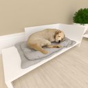 Ver imagem 1 de Cama Cachorro Caes Pequenos Casa Pet Caminha Casinha Mdf Branco Branca