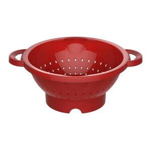 Escorredor de Massa com Alça - Vermelho