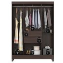 Ver imagem 4 de Guarda Roupa Casal Ecom 2 Café - Demóbile