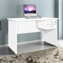 Ver imagem 1 de Escrivaninha com Chave Taurus J&A Móveis 2 Gavetas 120cm