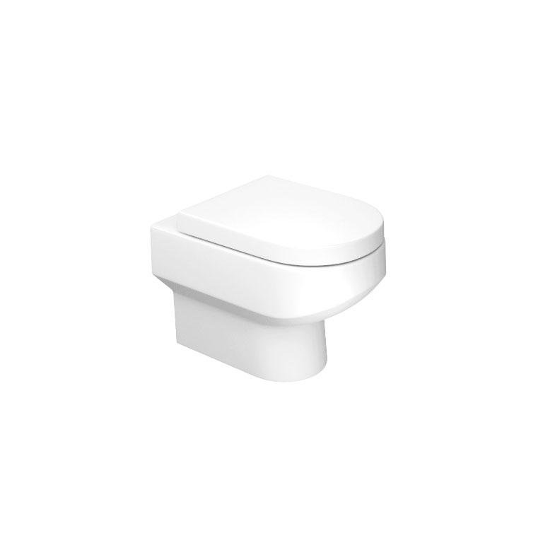 Kit Carrara Bacia Convencional + Assento KP60 Branco - Deca