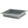 Nicho Banheiro Embutir de Mármore Sintético Cinza 30x50 Quanta Compositos Nicho de Embutir 30x50 sem - 3