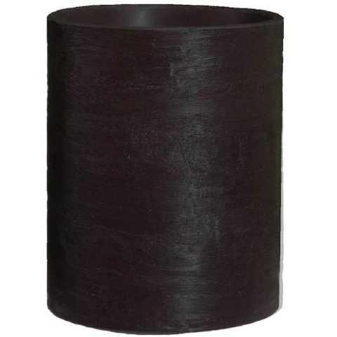 Vaso para plantas Grid Coluna 30x25 - PRETO 002