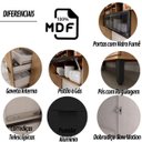 Ver imagem 7 de Cozinha Modulada Completa de Canto Mdf 9 Peças Lombardia com Porta de Vidro - Cor Freijó Nero