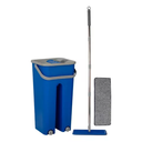 Ver imagem 3 de Flat Mop com Balde Lava e Seca 5 Litros e 2 Refis de Microfibra